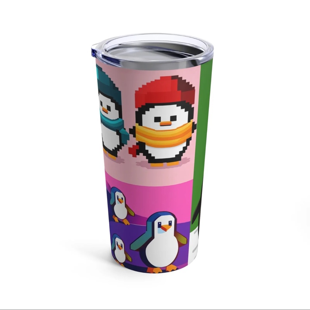 Cute penguins tumbler